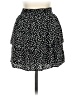 Subdued Polka Dots Black Casual Skirt Size XS - photo 1