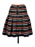 HD in Paris Stripes Black Casual Skirt Size 2 - photo 2