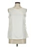 NIPON BOUTIQUE 100% Polyester Ivory Sleeveless Blouse Size M - photo 1
