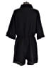 Unbranded Solid Black Romper Size 8 - 10 - photo 2