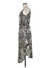 Unbranded 100% Polyester Animal Print Silver Cocktail Dress Size M - photo 5