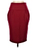 Venus Solid Burgundy Formal Skirt Size 4 - photo 1