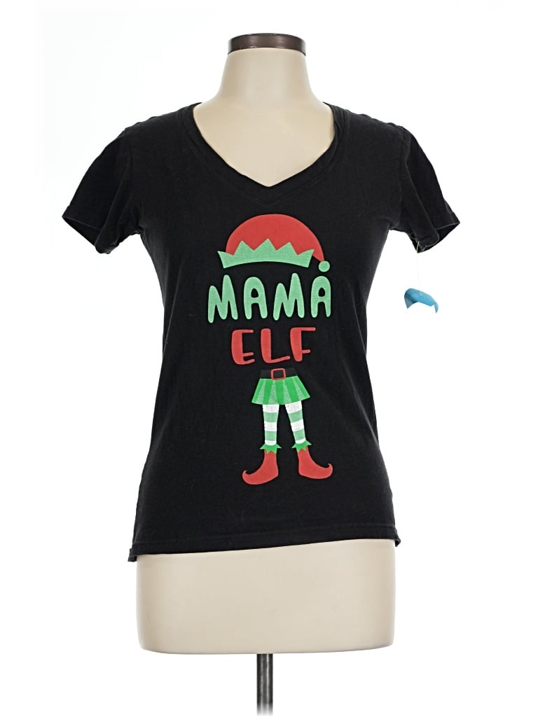 Pre-owned Tultex Short Sleeve T-shirt In Black