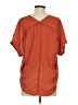 Alya 100% Polyester Orange Short Sleeve Top Size XS - photo 2