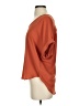 Alya 100% Polyester Orange Short Sleeve Top Size XS - photo 5