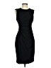 Calvin Klein Solid Black Cocktail Dress Size 4 - photo 1