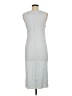 Shein 100% Polyester Gray Casual Dress Size 8 - 10 - photo 2