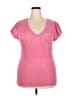 Torrid Pink Sweater Vest Size 2X Plus (2) - photo 1