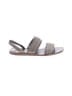Brunello Cucinelli Gray Sandals Size EU 38 1/2 - photo 1