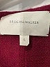 Brochu Walker Color Block Burgundy Wool Pullover Sweater Size L - photo 6