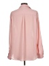 Investments 100% Polyester Pink Long Sleeve Blouse Size L - photo 2
