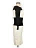 Cache Color Block Ivory Cocktail Dress Size 0 - photo 4
