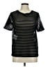 Trouve Black Short Sleeve Top Size M - photo 1