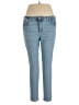 Ann Taylor LOFT Solid Blue Jeans Size 32 waist - photo 1
