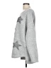 Lilis Closet Stars Silver Pullover Sweater Size L - photo 5