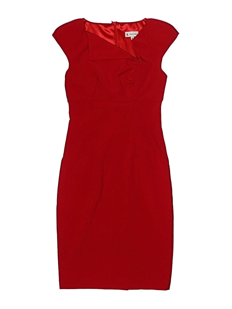 Pre-owned Ava & Aiden Cocktail Dress In Red