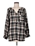 Caffé Marrakesh Black Long Sleeve Blouse Size M - photo 1