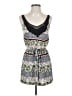 Forever Paisley Gray Casual Dress Size S - photo 1