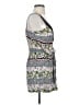 Forever Paisley Gray Casual Dress Size S - photo 4