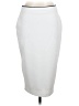 Bisou Bisou Solid White Formal Skirt Size L - photo 1