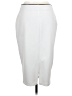 Bisou Bisou Solid White Formal Skirt Size L - photo 2