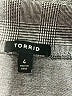 Torrid Chevron-herringbone Gray Casual Skirt Size 4X Plus (4) - photo 4