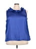 rsvp by TALBOTS Blue Sleeveless Blouse Size 3X - photo 1