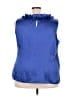 rsvp by TALBOTS Blue Sleeveless Blouse Size 3X - photo 2