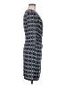 Laundry by Design Argyle Gray Blue Casual Dress Size 6 - photo 5
