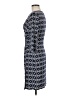 Laundry by Design Argyle Gray Blue Casual Dress Size 6 - photo 4