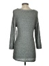 Quinn Metallic Silver Pullover Sweater Size S - photo 2
