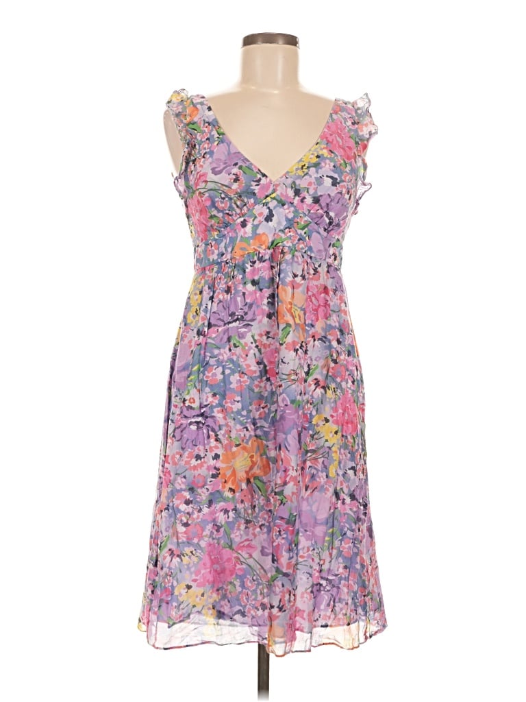 Pre-owned Theory Cocktail Dress In Purple