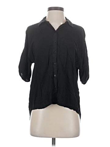 Love Squared 3/4 Sleeve Button-Down Shirt (view 1)