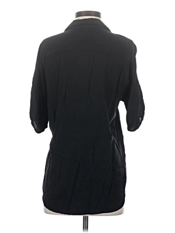 Love Squared 3/4 Sleeve Button-Down Shirt (view 2)