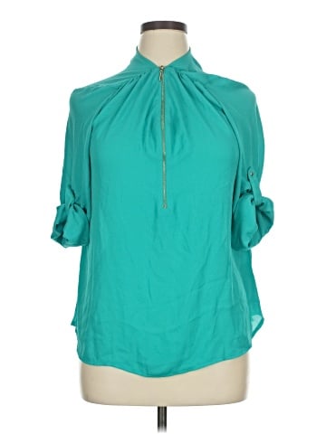Suzy Shier 3/4 Sleeve Blouse (view 1)
