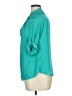 Suzy Shier 100% Polyester Teal 3/4 Sleeve Blouse Size XL - photo 5