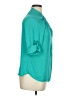 Suzy Shier 100% Polyester Teal 3/4 Sleeve Blouse Size XL - photo 4