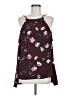 Cooper & Ella 100% Polyester Burgundy Sleeveless Blouse Size M - photo 1
