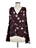 Cooper & Ella 100% Polyester Burgundy Sleeveless Blouse Size M - photo 2