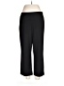 Alfred Dunner Solid Black Dress Pants Size L - photo 1