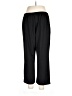 Alfred Dunner Solid Black Dress Pants Size L - photo 2