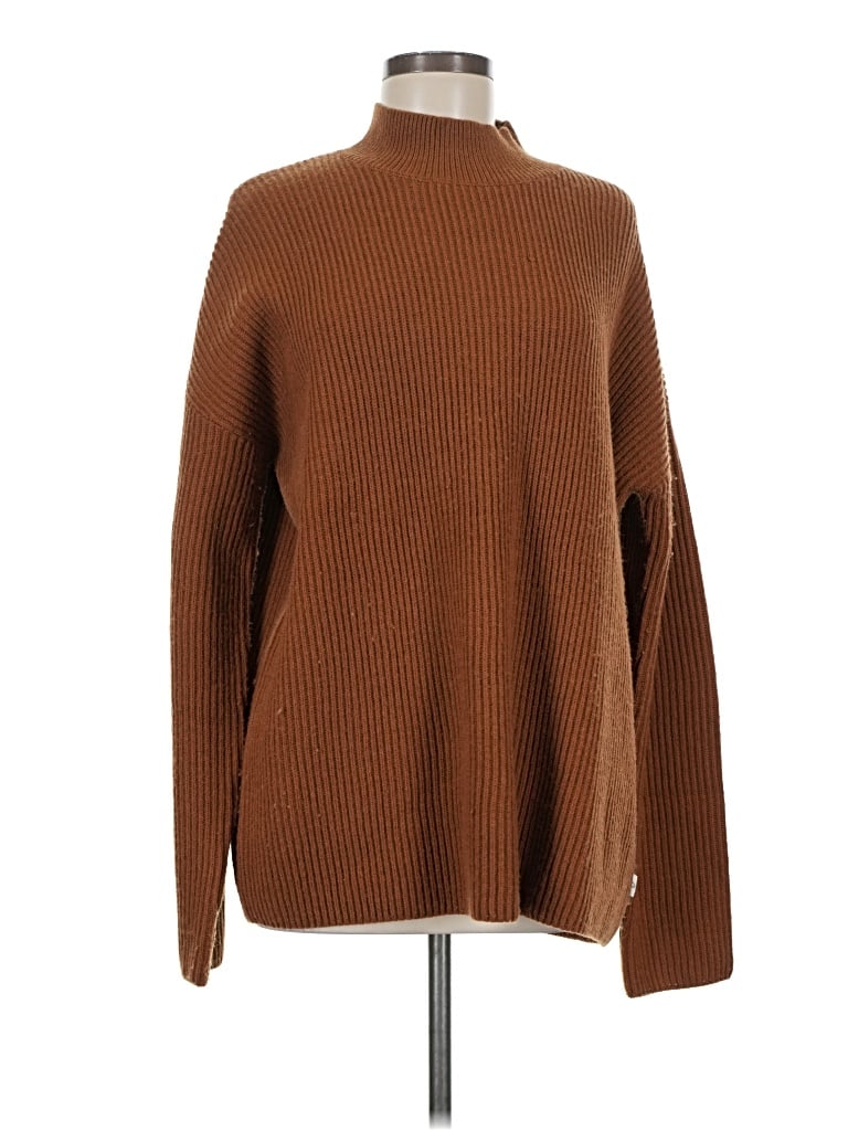 Pre-owned Rhythm Turtleneck Sweater In Brown