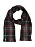 Sears 100% Acrylic Plaid Burgundy Black Scarf One size - photo 1