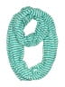 Unbranded Stripes Teal Scarf One size - photo 1