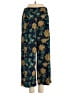 J.Crew 100% Polyester Print Blue Casual Pants Size 00 - photo 1