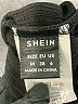 Shein Black Cocktail Dress Size M - photo 7