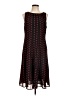 MICHAEL Michael Kors 100% Polyester Polka Dots Black Casual Dress Size 10 - photo 1