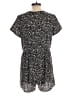 Grade & Gather 100% Polyester Print Black Romper Size S - photo 2