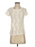 T Tahari Ivory Short Sleeve Top Size XS - photo 1