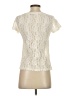 T Tahari Ivory Short Sleeve Top Size XS - photo 2